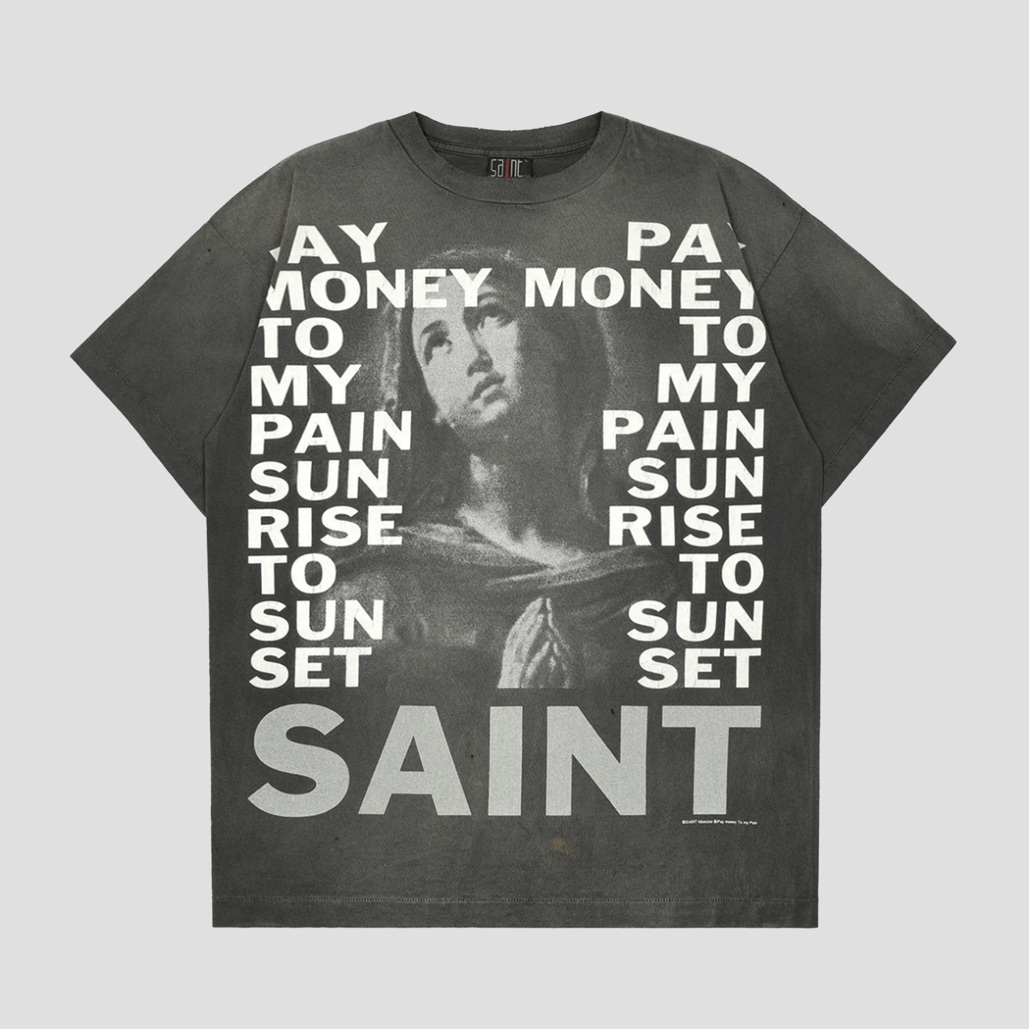 pay money to my pain Tシャツ SAINT MICHAEL - PAY MONEY TO MY PAIN S/S