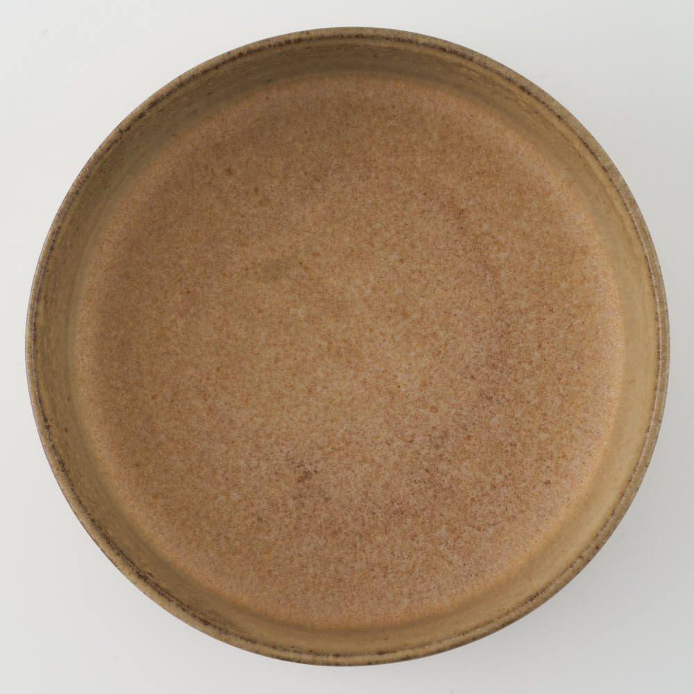 作家 鯨井円美 6寸どら鉢 ピンクベージュ ¥4,950 大人の焼き物