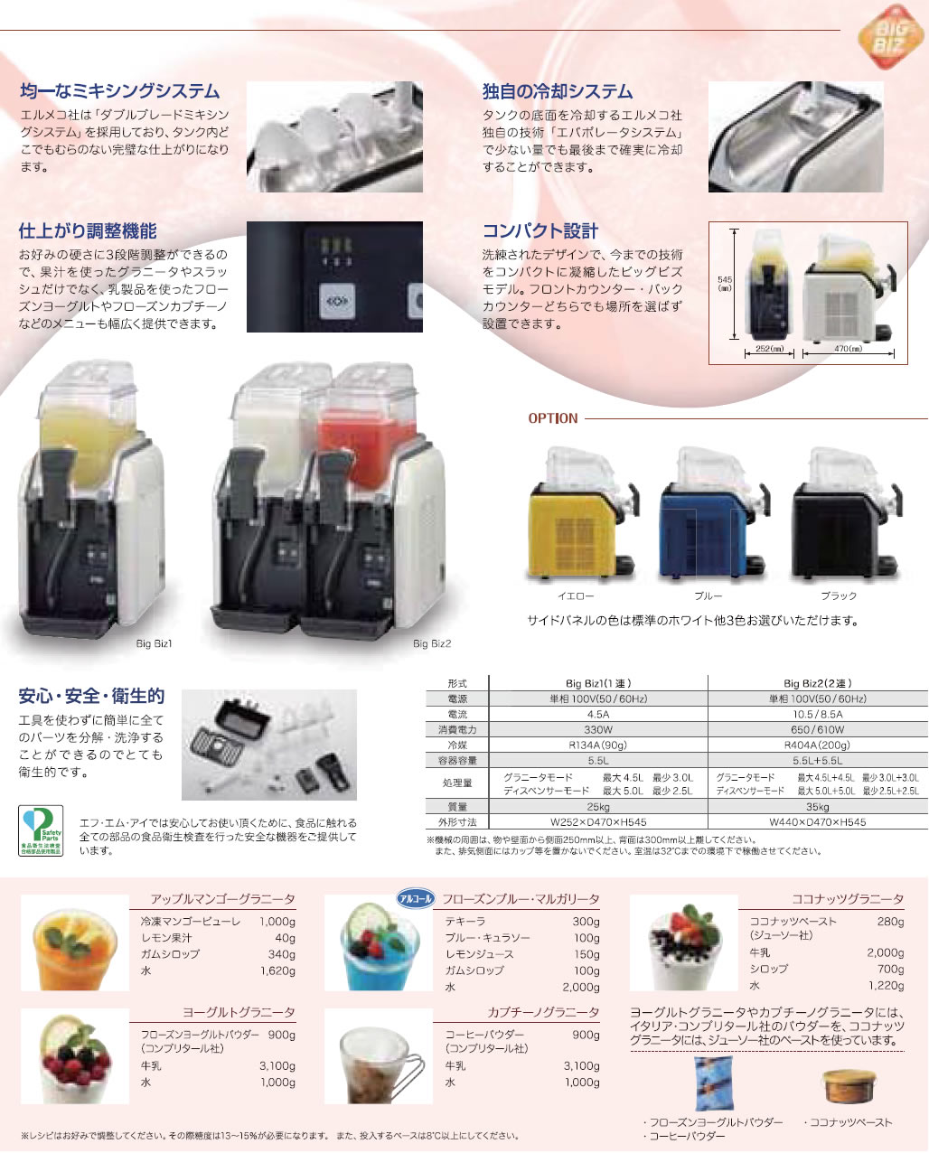 FMI グラニータマシン エルメコ ビックビズシリーズ Big Biz1 FMI