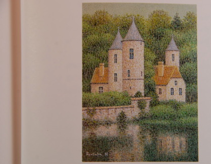 西村龍介☆油画 ☆F3号☆点描画 西村龍介☆油画 ☆F3号☆点描画 - メルカリ