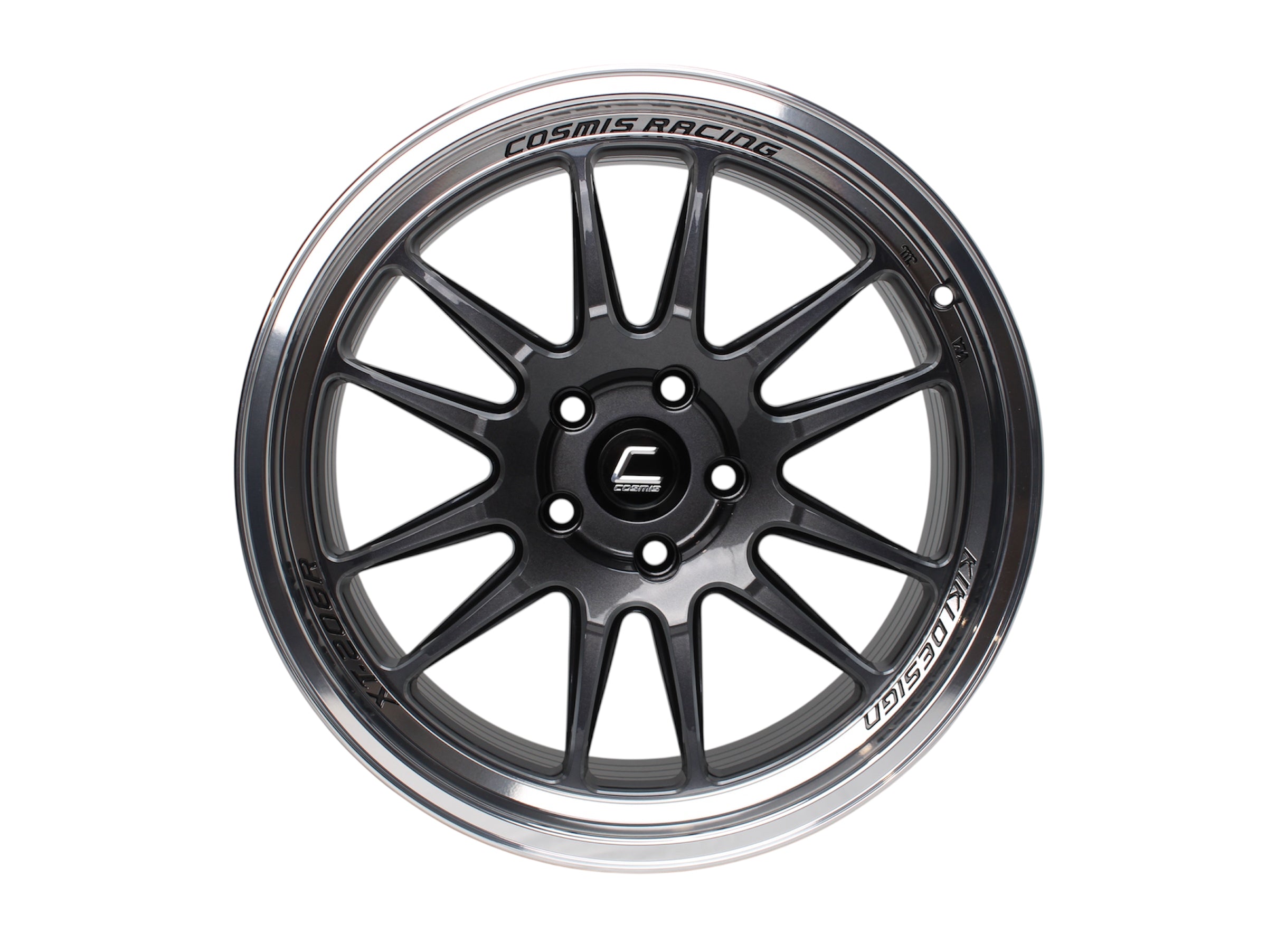 XT-206R | Gloss Gunmetal | Polished Lip | 18x9.5 +38 5x114.3