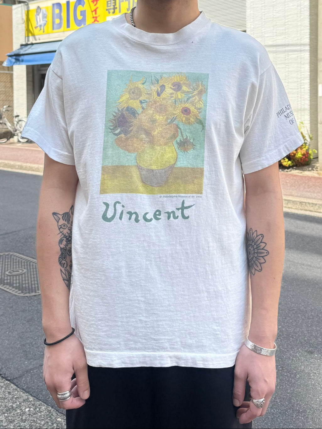 90's ヴァン・ゴッホ 「ひまわり」 USA製 アートTシャツ – FUJI STORE