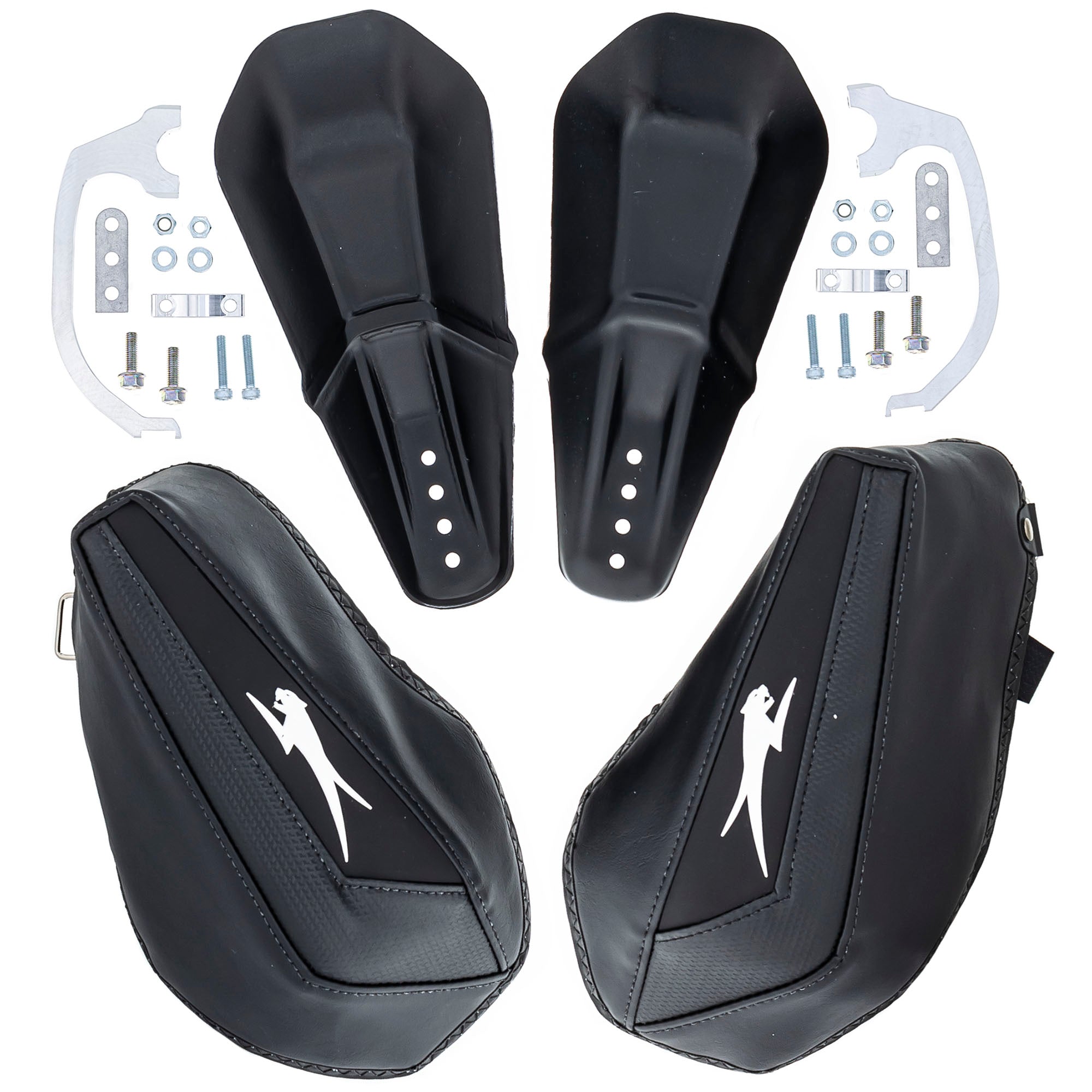 Arctic Cat 8639-467 Black Flex Tec Handguards & Mounts | FixMyToys