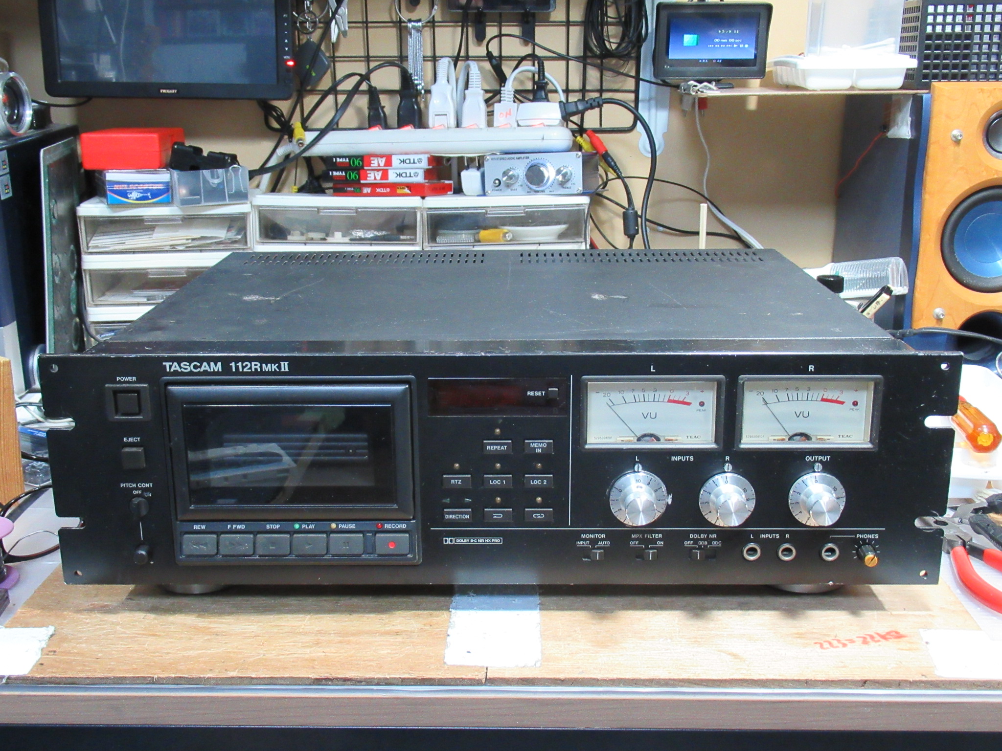 d*7様 TASCAM 112 d*7様 TASCAM 112 Tascam 112 MKII Studio Cassette