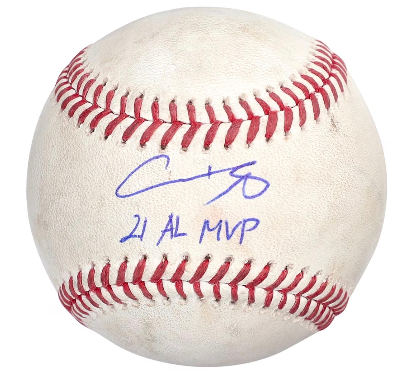 b*5様 大谷翔平 直筆サインボール MLB 2021 ア・リーグ MVP記念ボ b*5