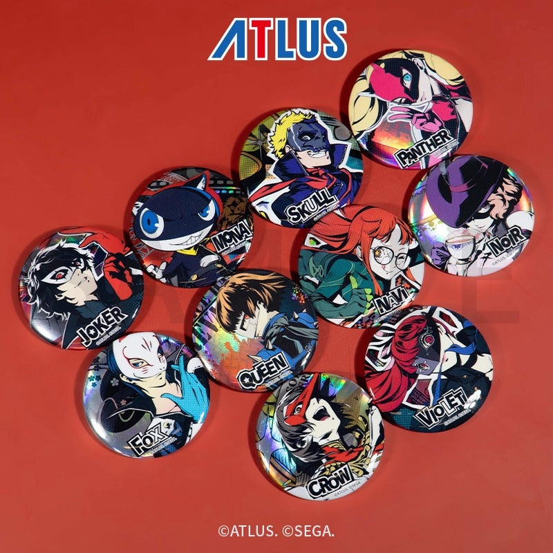 公式 ペルソナ5 PERSONA 5 缶バッジ 全13種セット ペルソナ5 PERSONA 5