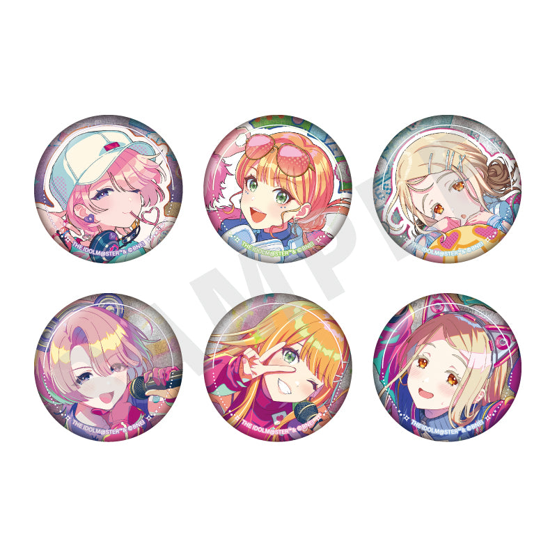 学園アイドルマスター ローソン グリッター缶バッジ 全7種