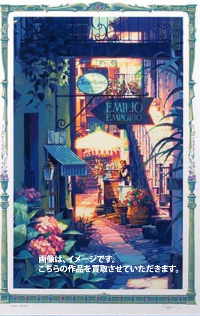 笹倉鉄平☆ 『ジェラテリア』シルクスクリーン 笹倉鉄平☆ 『ジェラテリア』シルクスクリーン 笹倉鉄平「ジェラテリア