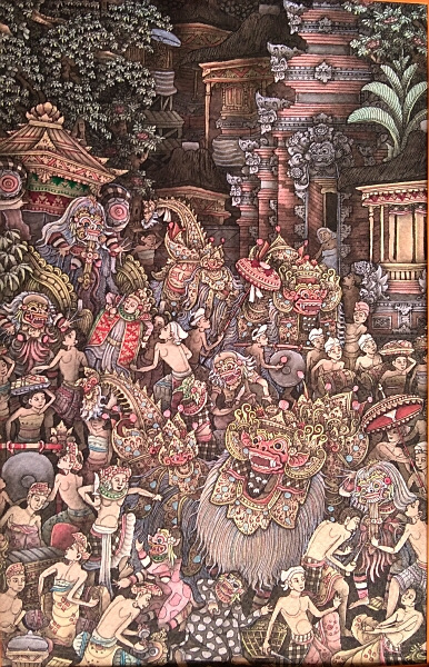 絵画（バリ島）絵画バリ島 No.0300 絵画バリ島 No.0300 【公式通販】