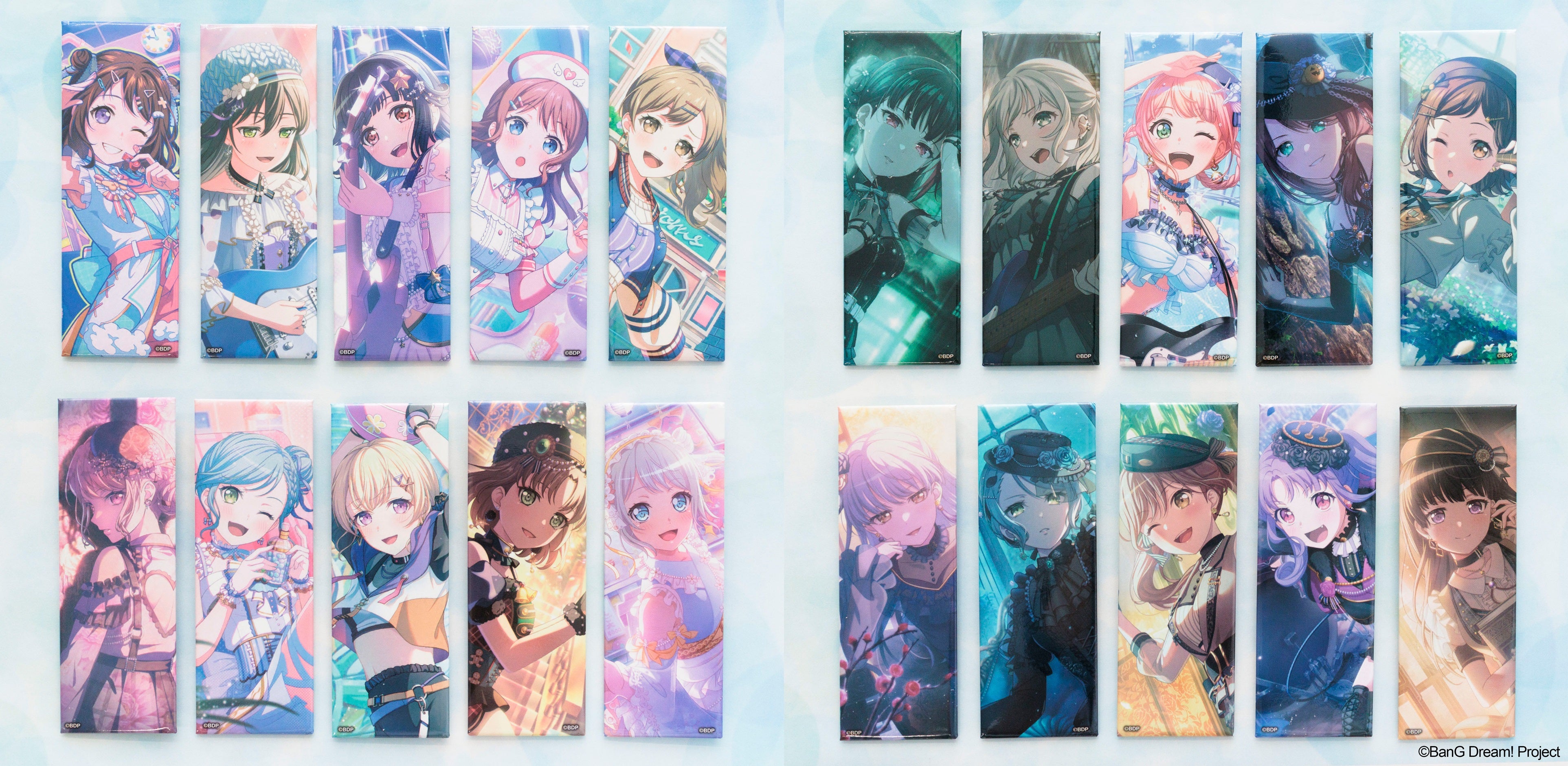 BanG Dream 長崎そよ 等身缶バッジ バンドリ 10th スイパラ 7個 BanG