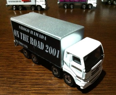浜田省吾 ツアートラック ミニカー ON THE ROAD ツアトラ 浜田省吾