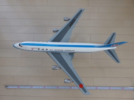 1/100スケールのANA 747初号機JA8133を制作してみました． | JA8094's