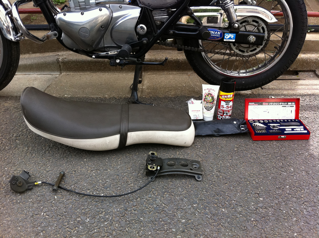 エストレア タンク フェンダー サイドカバー セット 無塗装仕上げ