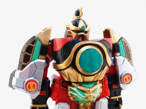 スーパーミニプラ大連王ダイレンジャー天空気殿龍星王