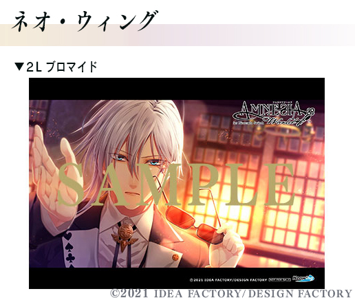 アムネシア ステラ 布ポス クリアファイル〖トーマ〗セット AMNESIA