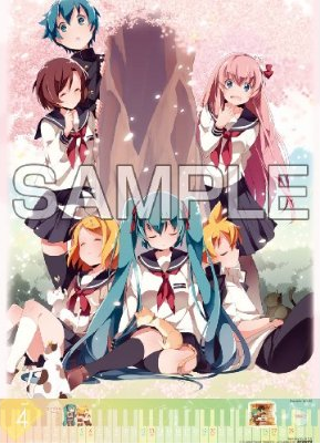 初音ミク 2013年と2014年カレンダー 美品 初音ミク 2013年と2014年