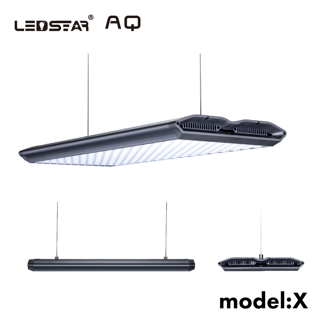 LEDSTAR 水槽ライト X（45㎝/60㎝）｜RGBW+FRの最高スペック｜