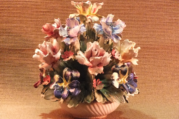 カポディモンテ capodimonte 陶花 アンティーク】カポディモンテ