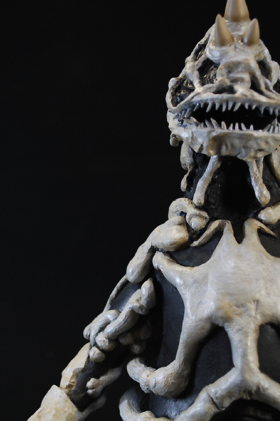 レア！亡霊怪獣シーボーズ フィギュア ジオラマ完成品 レア！亡霊怪獣