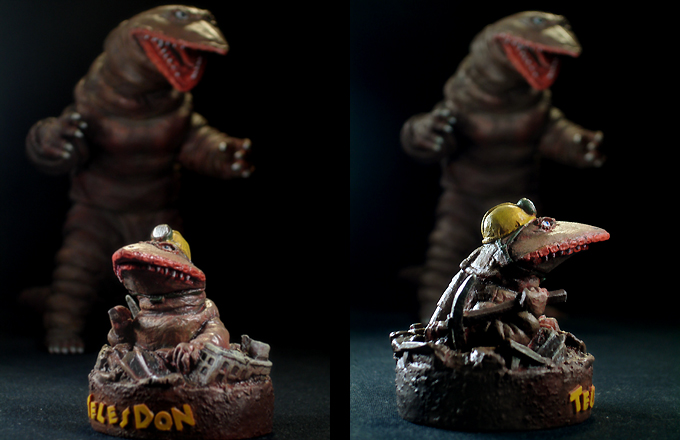 ファルシオン テレスドン ソフビ ガレージキット ソフビ キット ソフト