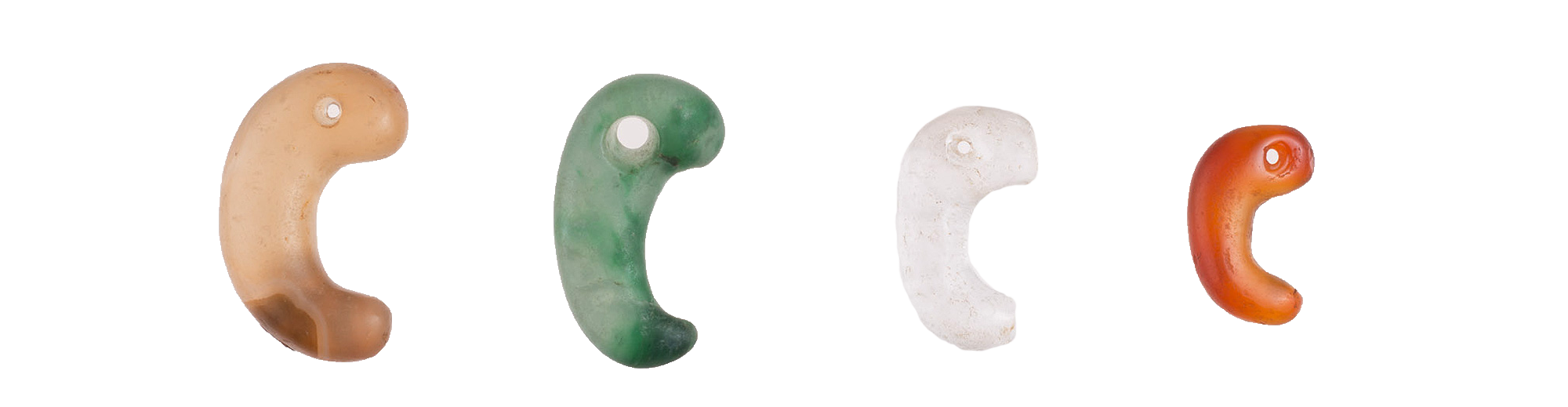 ☆【ジャッキー】古墳期『古代水晶勾玉』出土品 大型勾玉5.7cm儀式勾玉