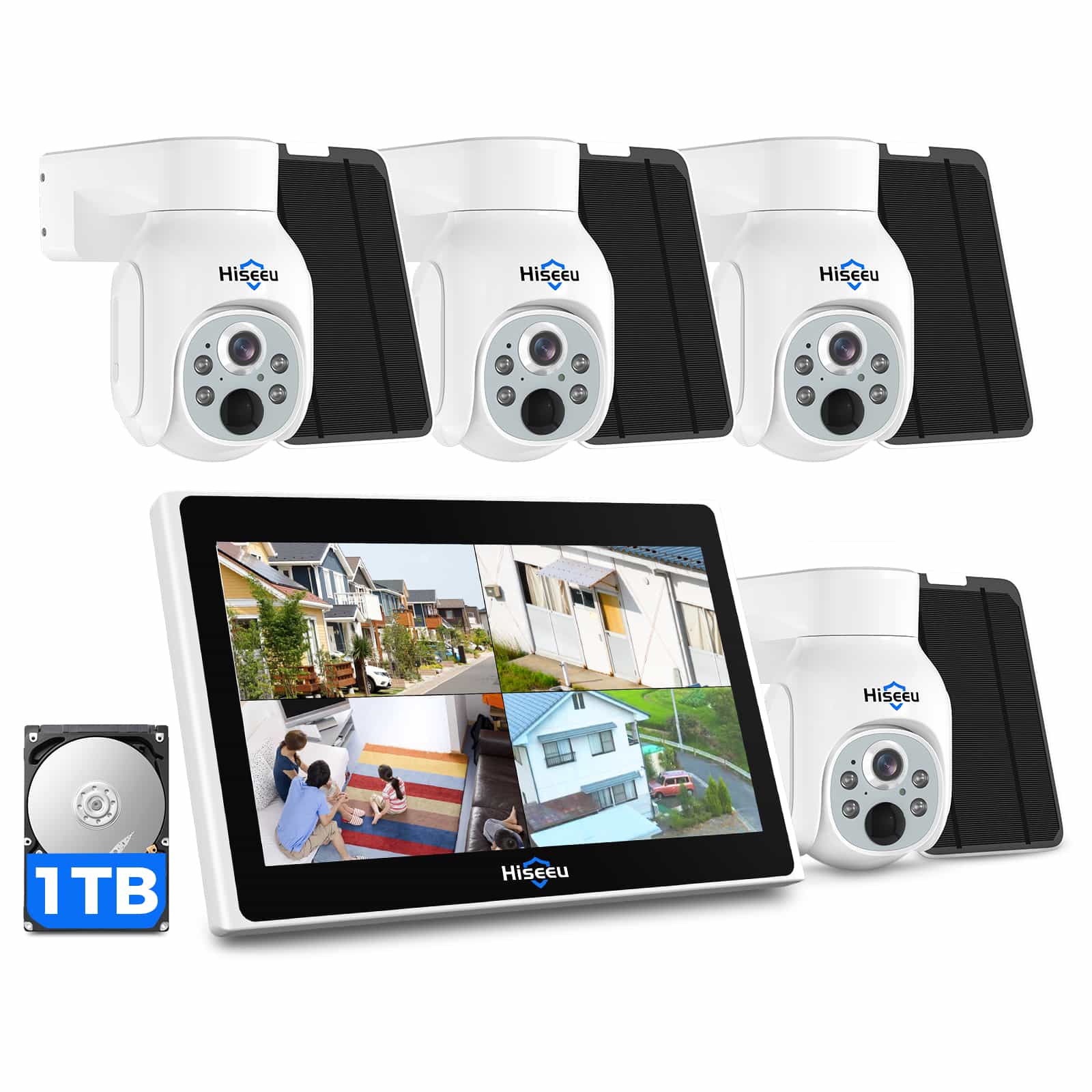 新品】KGUARD 防犯カメラセット 【公式通販】