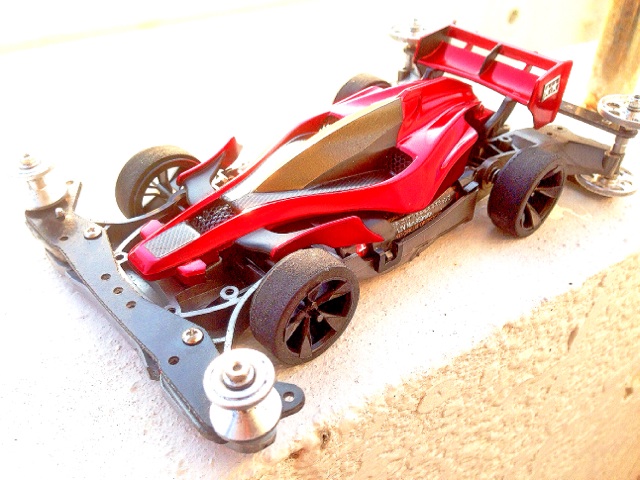 タミヤ エアロアバンテ レッドメタリック タミヤ 「エアロ アバンテ