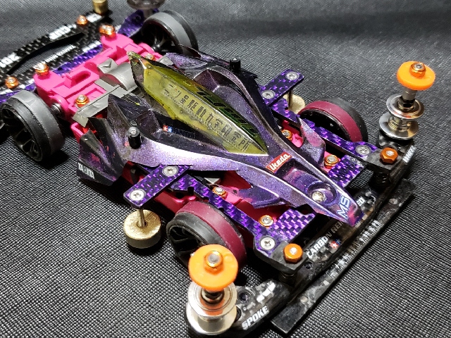 ミニ四駆 完成品 エアロ アバンテ MSフレキ Amazon | ミニ四駆 完成品