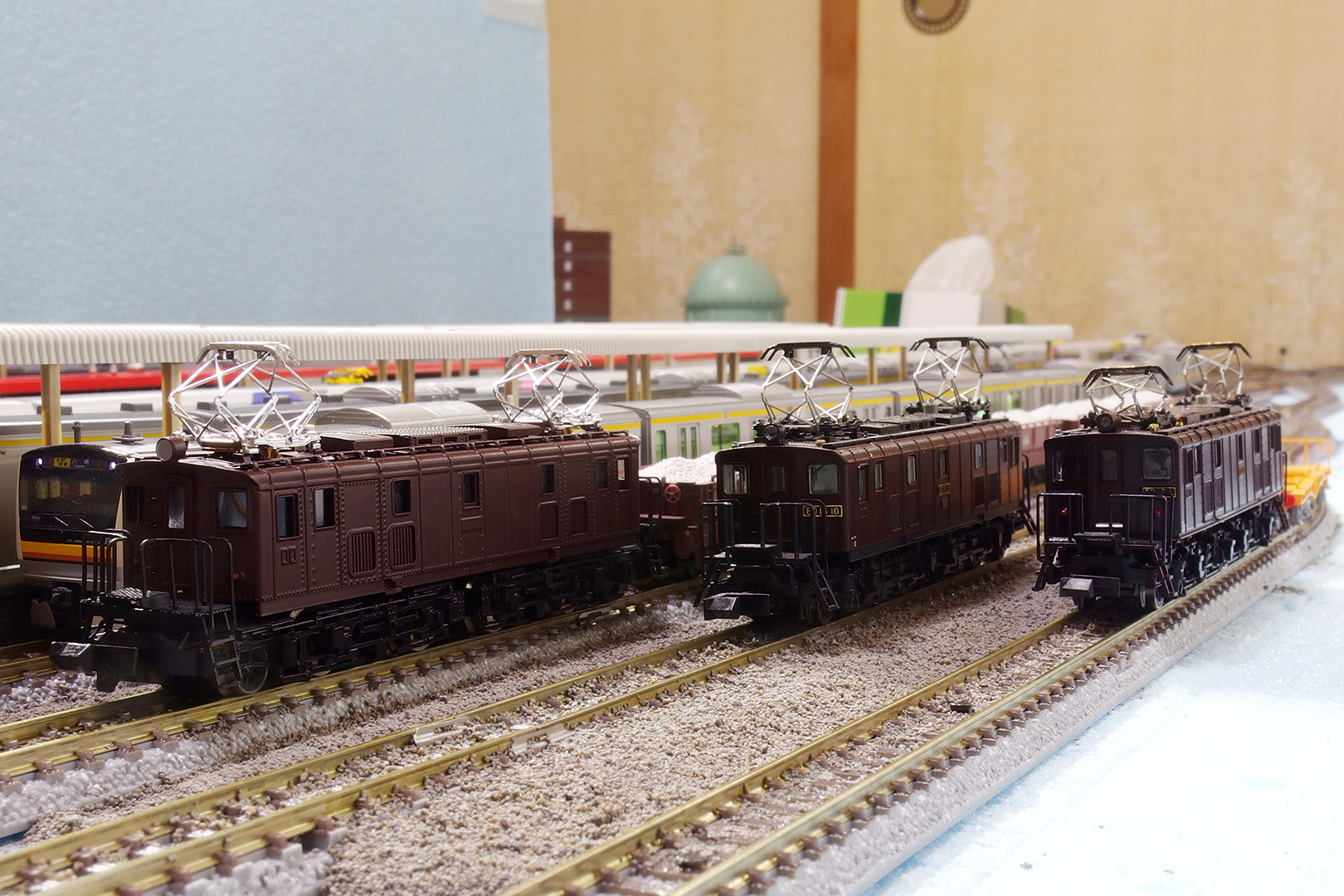 ワールド工芸 国鉄 ED16: Nゲージ立川駅レイアウト作成記