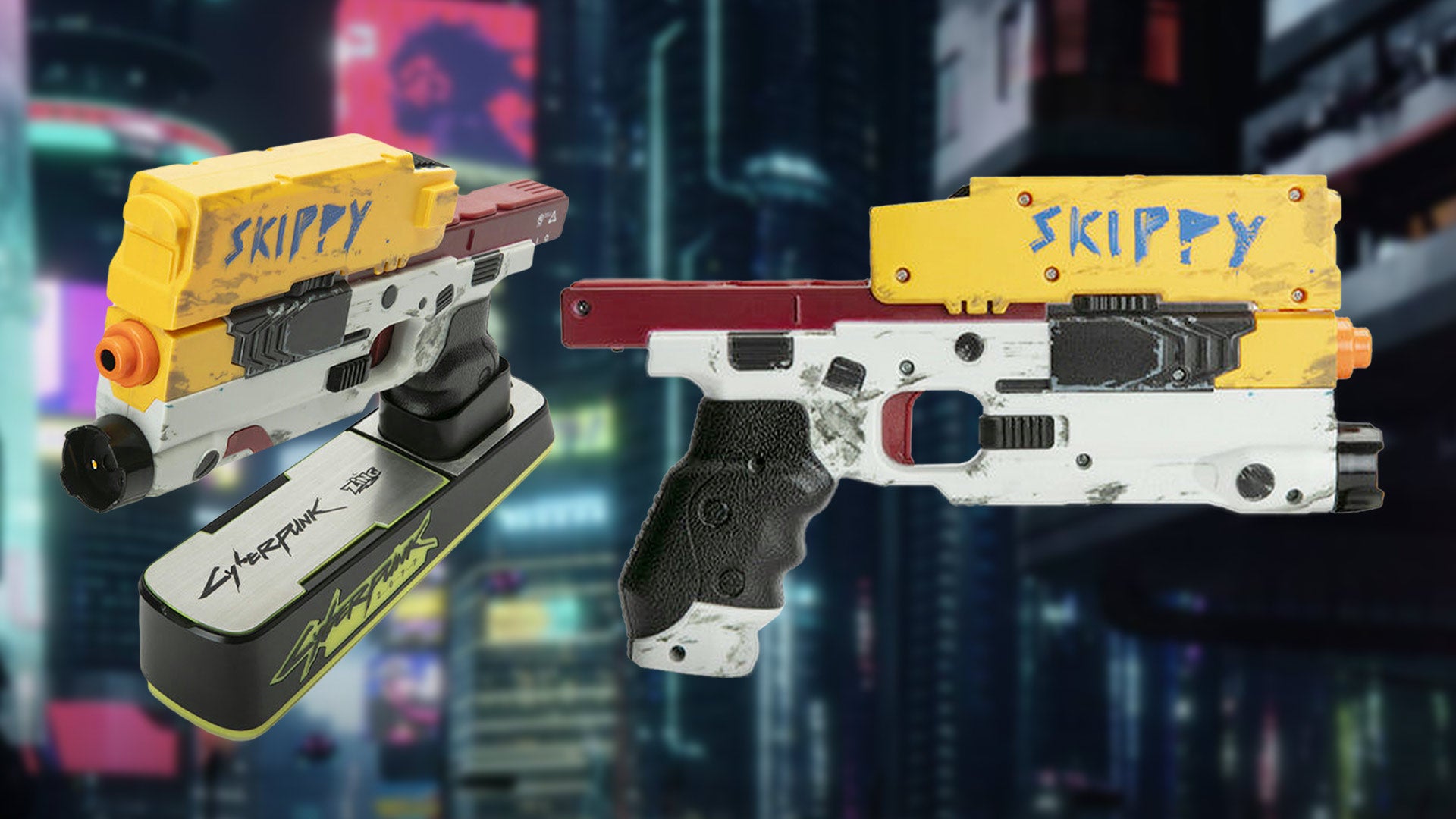 Cyberpunk 2077 Skippy Gel Blaster Replica Now Available to Pre