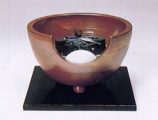 茶室(茶道具)-電熱式風炉（野々田式）【SKK佐々木工業】