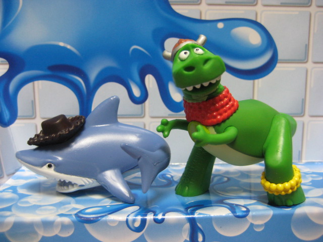 トイストーリー パーティーザウルスレックス レックスはお風呂の王様