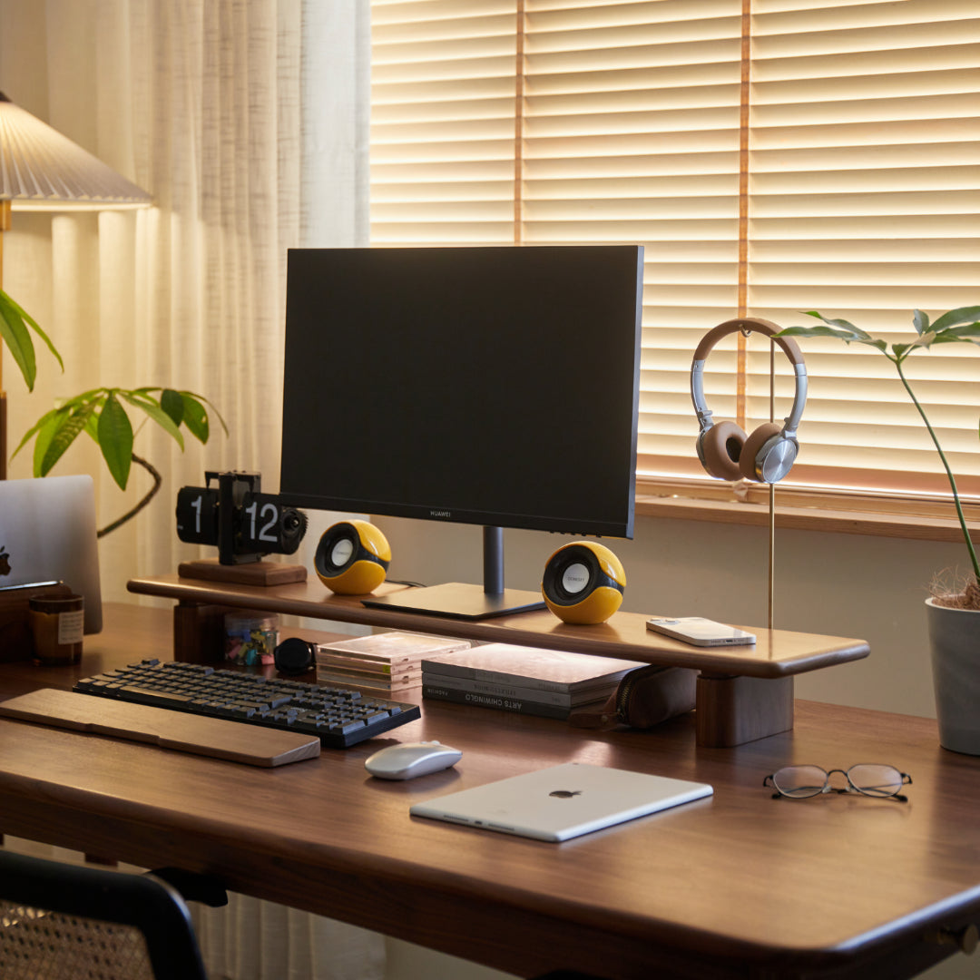 SPACESW デスクシェルフ ブラック grovemade preducts Desk Shelf