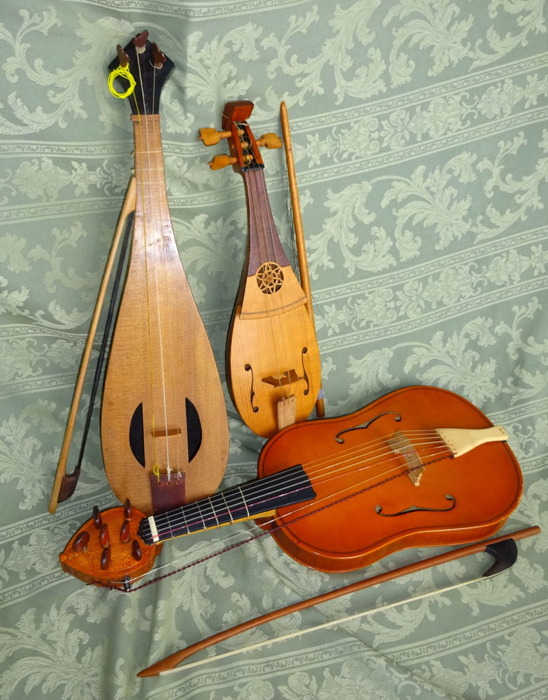 中世 フィドルレベックEMS ルネサンス古楽器