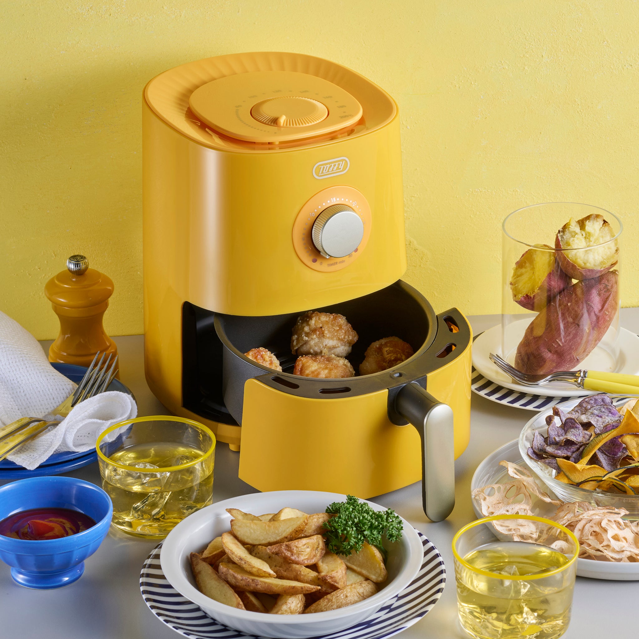 TOFFY HAPPY COLLECTION エアフライヤーミニ＜1.2L＞ ｜ Toffy公式