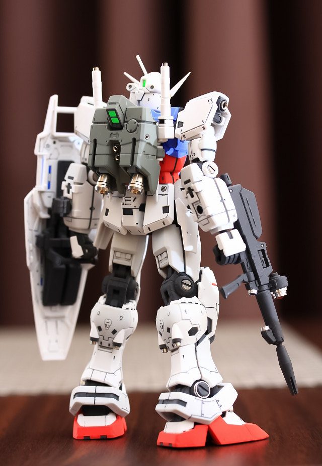 RG GP-01 ガンダム試作1号機 ゼフィランサス T13【ぷらもっち】