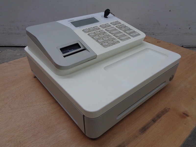 CASIO 電子レジスター SE-G2 ホワイト カシオ電子レジスターSE-G2