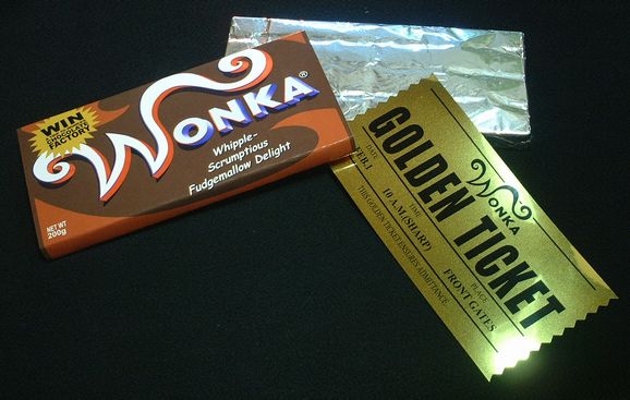 チャーリーとチョコレート工場 Wonka Bar ムービープロップ ウォン
