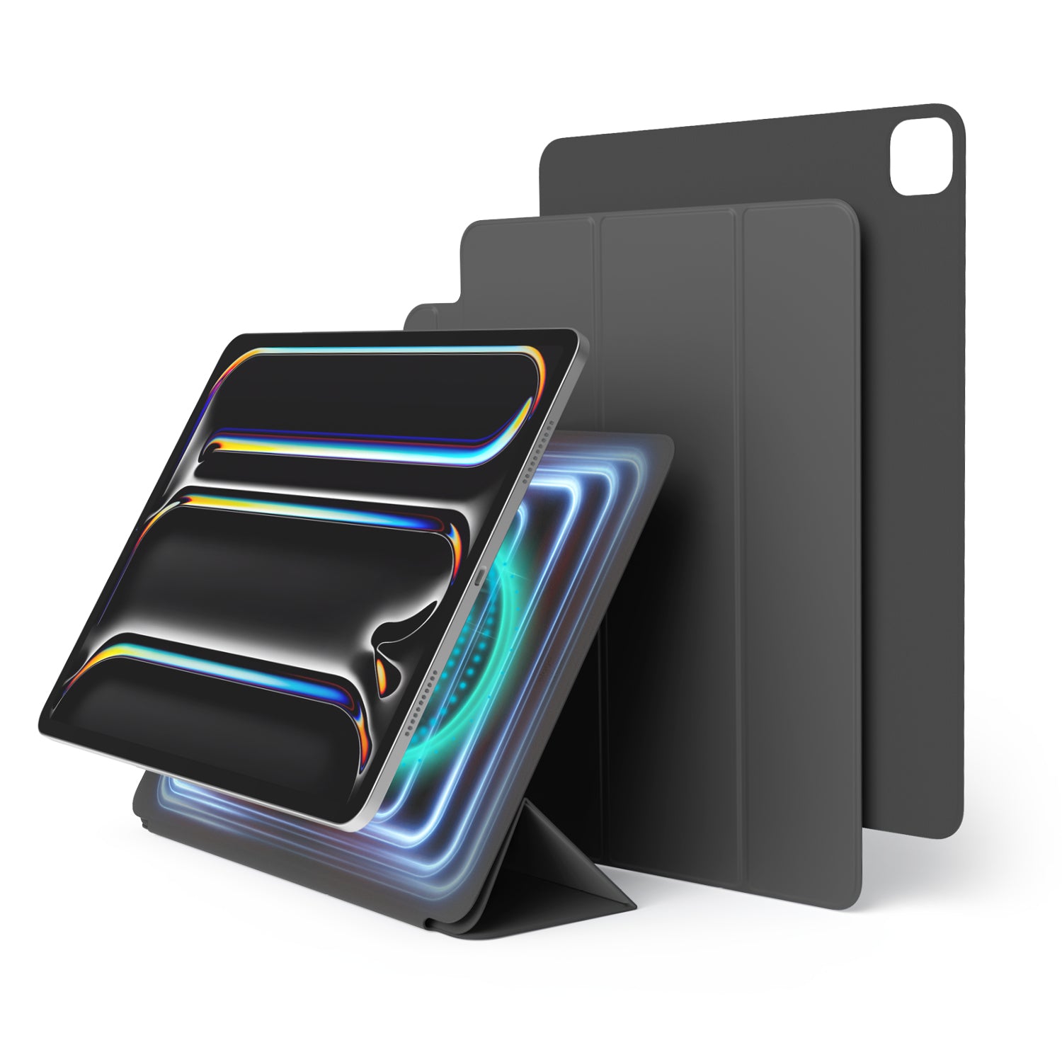 Magnetic Folio Case for iPad Pro 13 inch M4 [4 Colors]