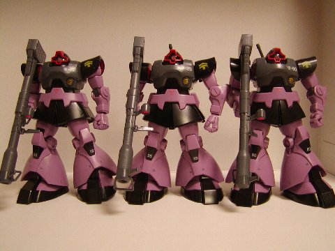 HGUC MS-09 ドム 黒い三連星トリプルドムセット - ガンプラ BLOG (ブログ)