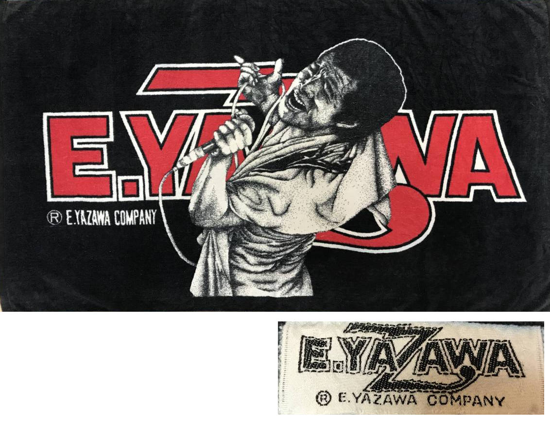 さらに!値下げしました！貴重！E.YAZAWA 赤 タオル さらに!値下げしま