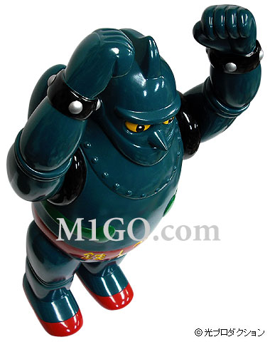 50体限定】 M1号 蓄光【デラックス鉄人28号】未塗装版ソフビフィギュア