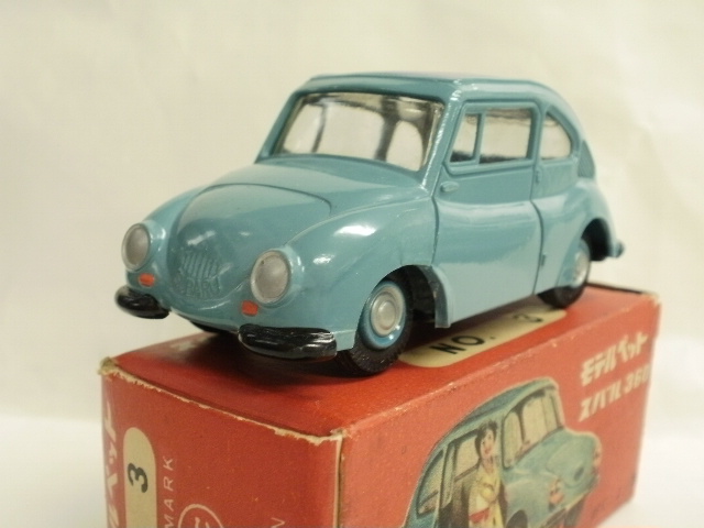 スバル 360 ミニカー 1/36 水色 モデルペット スバル 360 ミニカー 1