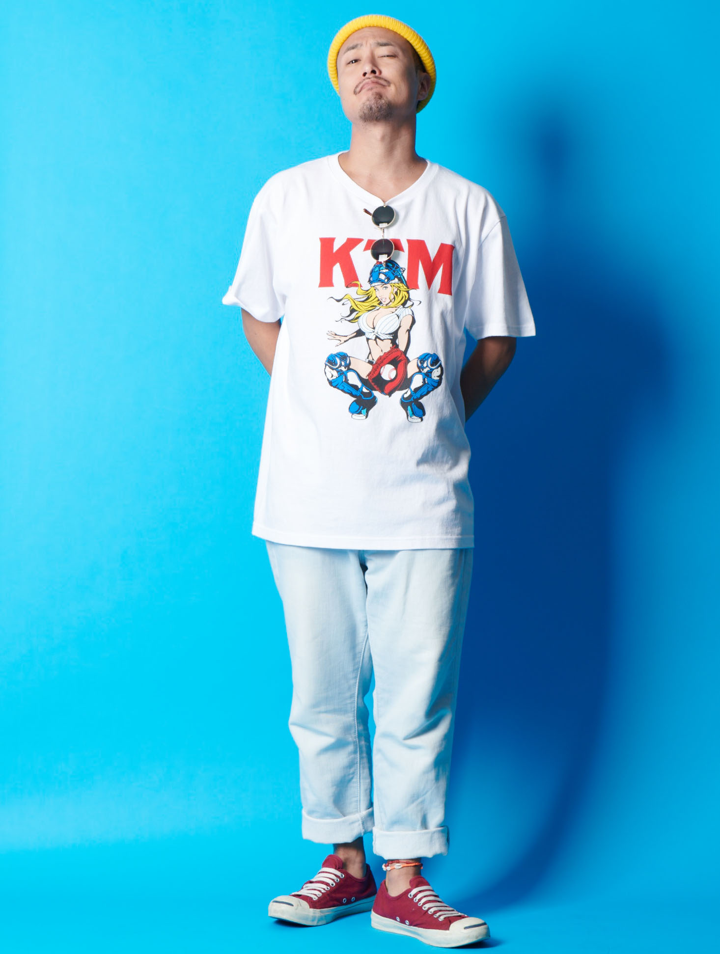 CATCH YOU TEE/WHITE club KTM LIMITED| GOODS | ケツメイシ LIVE 2018