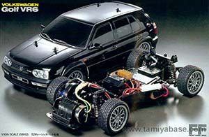 TAMIYA 58162 1/10 R/C Racing Car VOLKSWAGEN Golf VR6 (FF01 Chassis