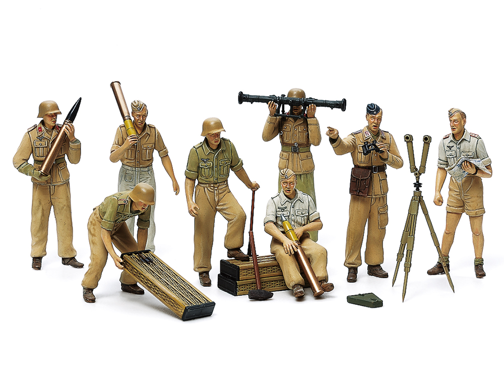 1/35 ドイツ アフリカ軍団 空軍砲兵セット: スケールモデル｜TAMIYA