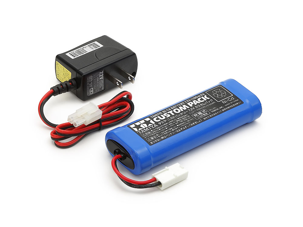 TAMIYA CR-01 ウニモグ プロポ バッテリー 充電器セット TAMIYA CR-01