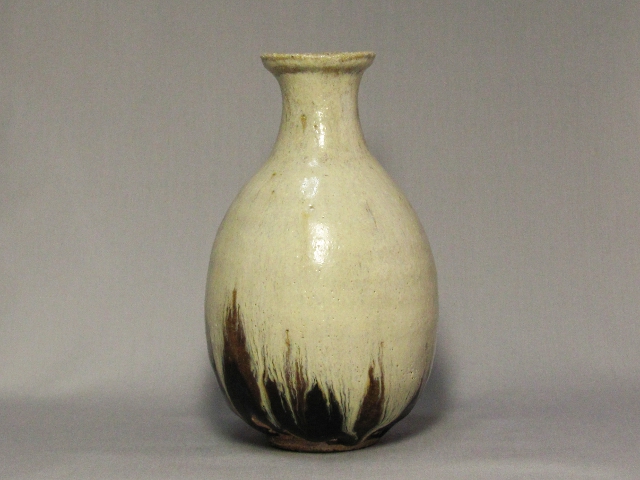 経年80年以上 古唐津 朝鮮唐津 唐津焼 徳利 酒器 陶器 焼物 一輪挿し 骨董