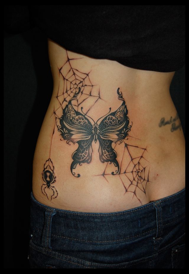 パリ購入 仏製 純銀 レリーフ蜘蛛の巣彫り スパイダー フォリフォリ