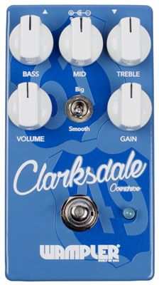 WAMPLER PEDALS Clarksdale Overdriveは、ワウの半止めサウンドも